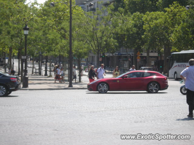 Ferrari FF spotted in Paris, France