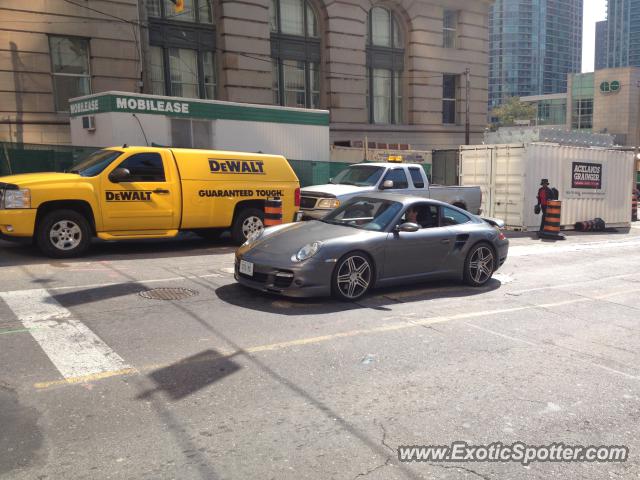 Porsche 911 Turbo spotted in Toronto, Canada