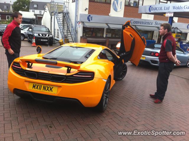 Mclaren MP4-12C spotted in Loughborough, United Kingdom