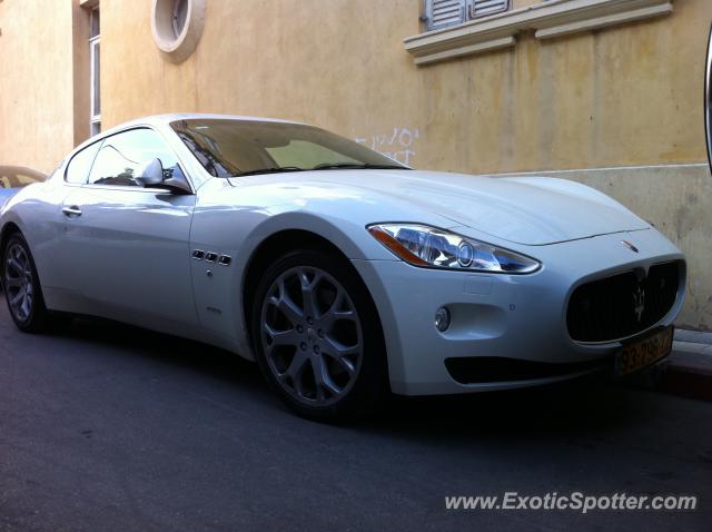 Maserati GranTurismo spotted in Tel Aviv, Israel