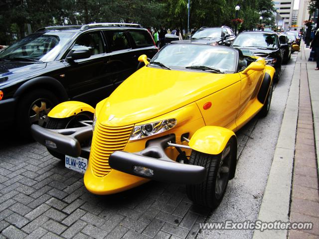 Plymouth Prowler spotted in Toronto, Canada
