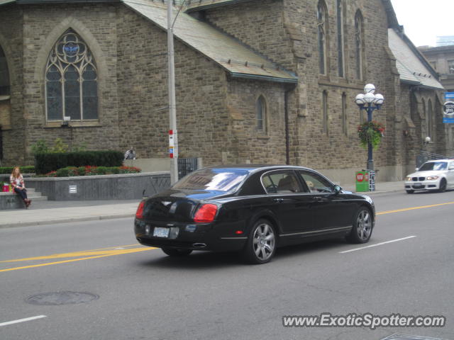 Bentley Continental spotted in Toronto, Canada