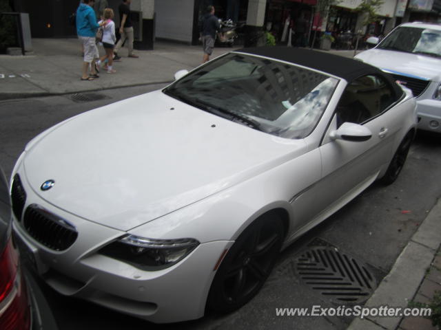 BMW M6 spotted in Toronto, Canada