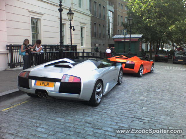 Lamborghini Murcielago spotted in London, United Kingdom