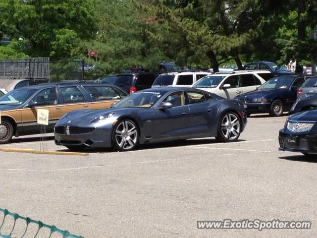 Fisker Karma spotted in Greenwich, Connecticut