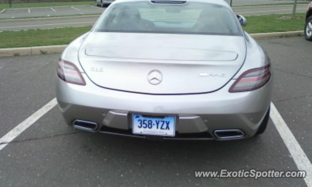 Mercedes SLS AMG spotted in New Canaan, Connecticut