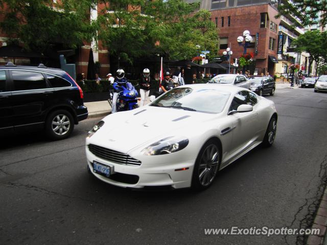 Aston Martin DBS spotted in Toronto, Canada