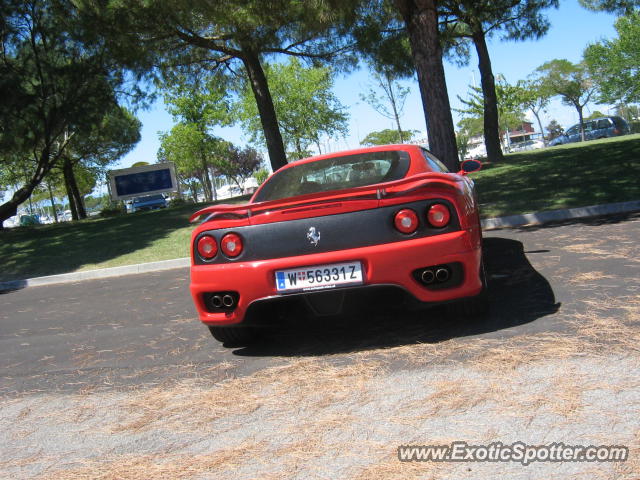 Ferrari 360 Modena spotted in Lignano, Italy