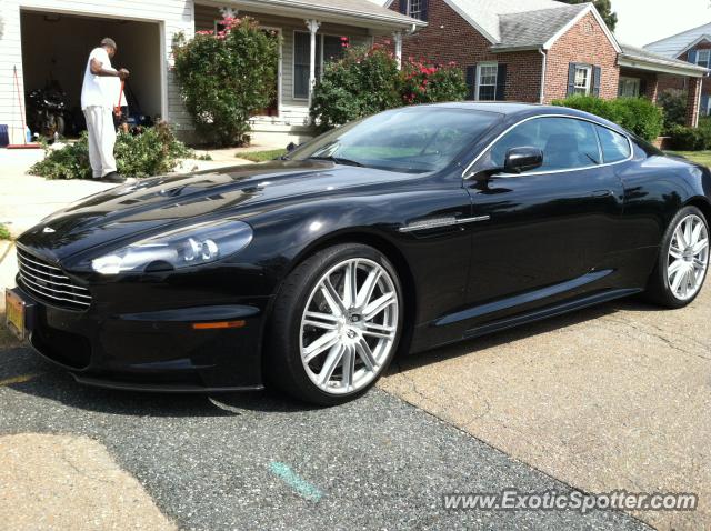 Aston Martin DBS spotted in Bel Air, Maryland