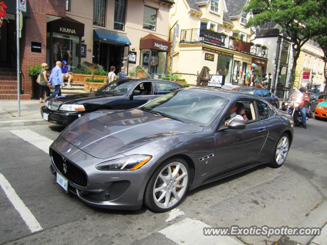 Maserati GranTurismo spotted in Toronto, Canada