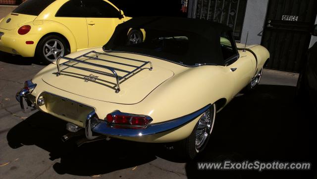 Jaguar E-Type spotted in Riverside, California