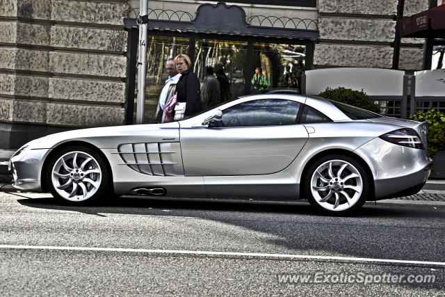 Mercedes SLR spotted in Wiesbaden, Germany