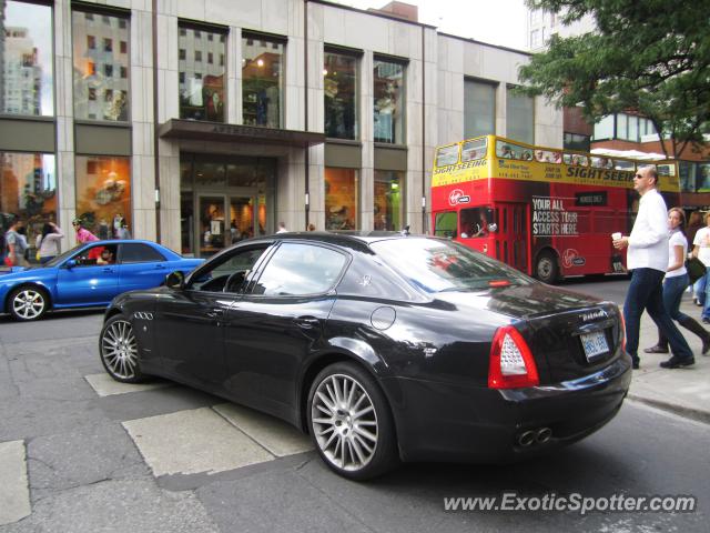 Maserati Quattroporte spotted in Toronto, Canada