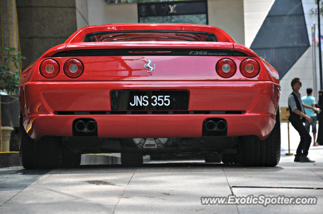 Ferrari F355 spotted in Bukit Bintang KL, Malaysia