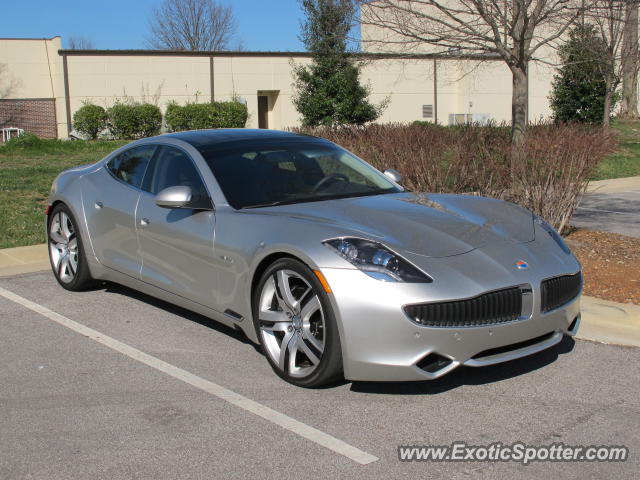 Fisker Karma spotted in Huntsville, Alabama