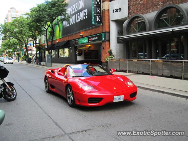 Ferrari 360 Modena spotted in Toronto, Canada