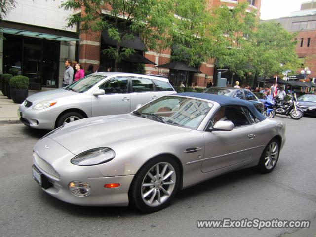 Aston Martin DB7 spotted in Toronto, Canada