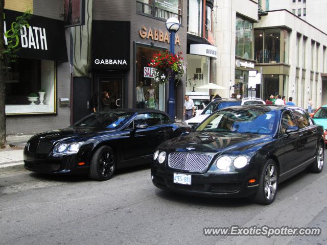 Bentley Continental spotted in Toronto, Canada