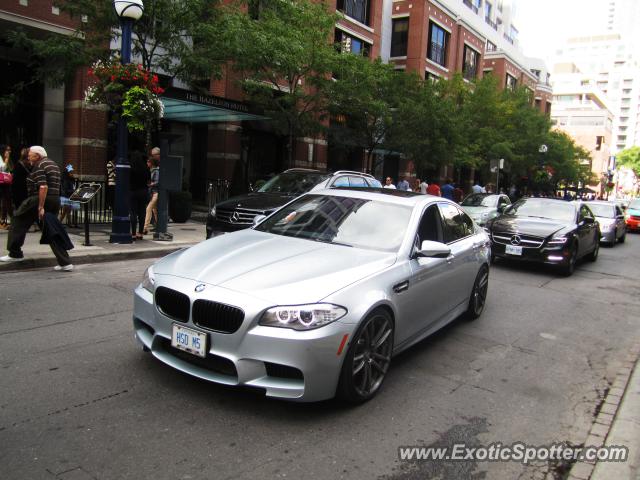 BMW M5 spotted in Toronto, Canada