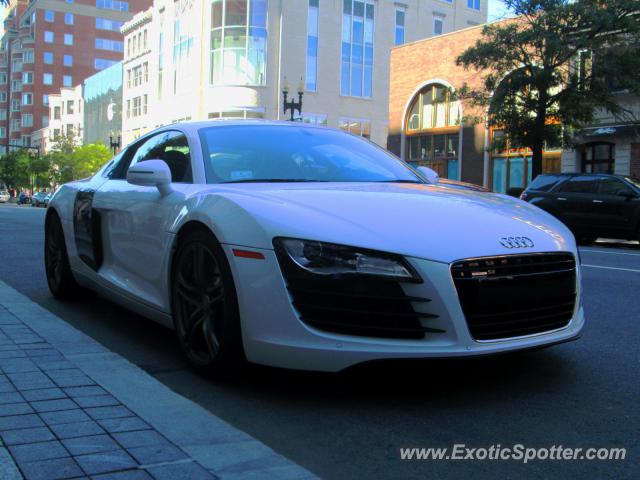 Audi R8 spotted in Boston, Massachusetts