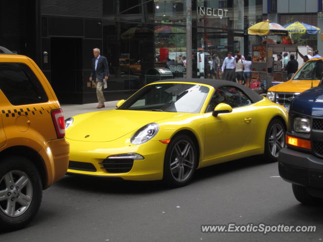 Porsche 911 spotted in New York City, New York