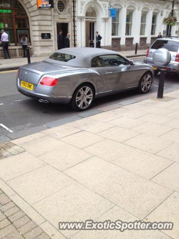 Bentley Continental spotted in Birmingham, United Kingdom