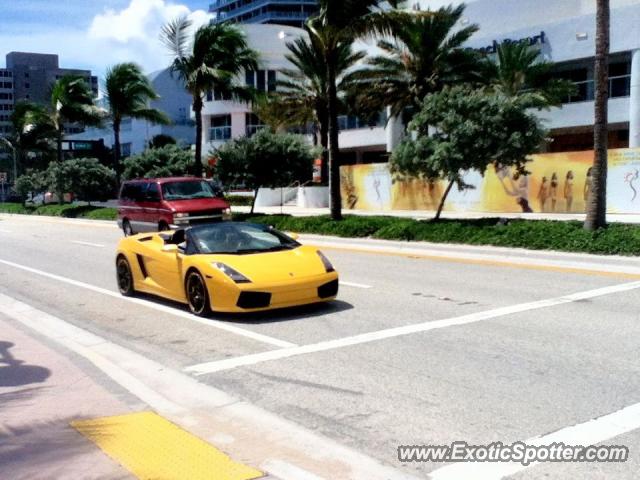 Lamborghini Gallardo spotted in Fort Lauderdale, Florida