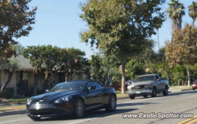 Aston Martin DB9 spotted in Orange, California