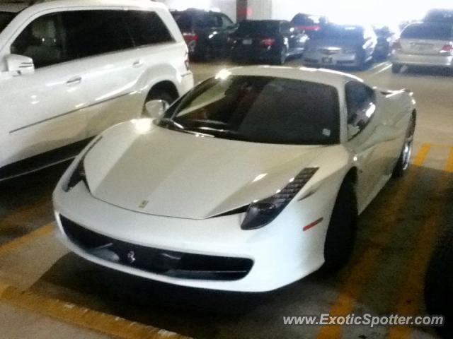 Ferrari 458 Italia spotted in Fort Lauderdale, Florida