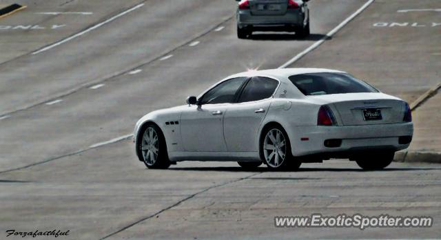 Maserati Quattroporte spotted in Fishers, Indiana