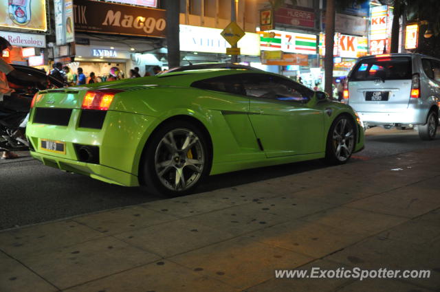 Lamborghini Gallardo spotted in Bukit Bintang KL, Malaysia