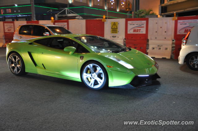 Lamborghini Gallardo spotted in Bukit Bintang KL, Malaysia