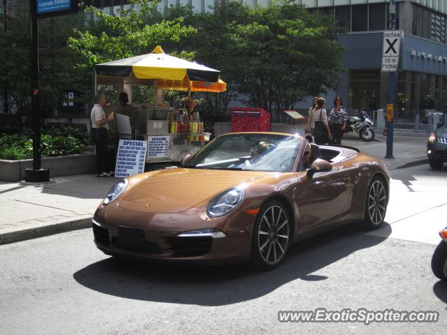 Porsche 911 spotted in Toronto, Canada