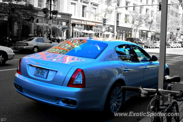 Maserati Quattroporte spotted in Boston, Massachusetts