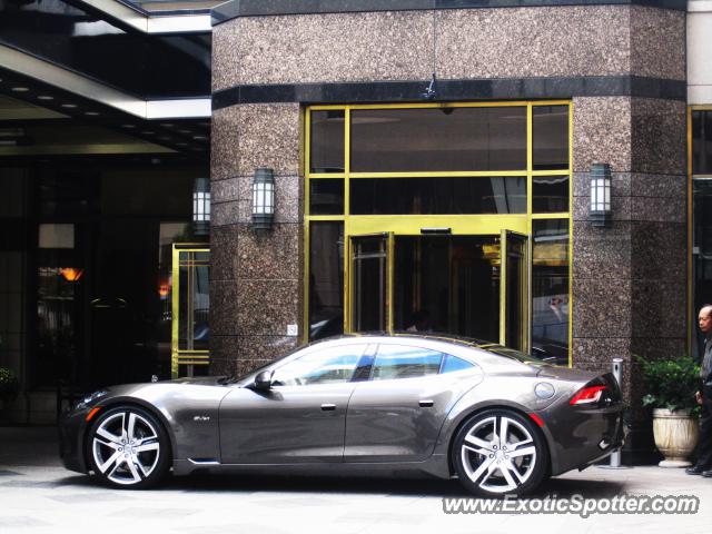 Fisker Karma spotted in Toronto, Canada