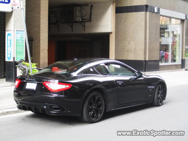 Maserati GranTurismo spotted in Toronto, Canada