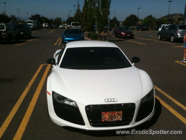 Audi R8 spotted in Medford, Oregon