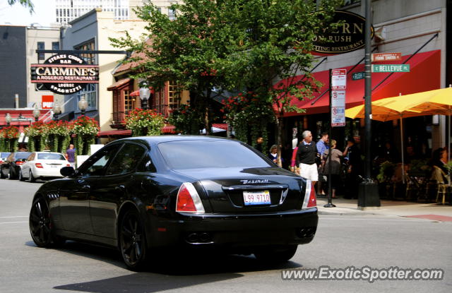 Maserati Quattroporte spotted in Chicago, Illinois