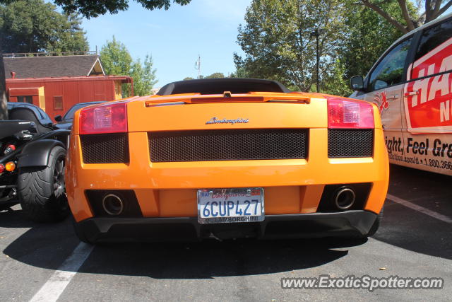 Lamborghini Gallardo spotted in Danville, California