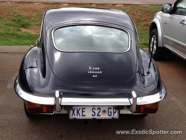 Jaguar E-Type spotted in Pretoria, South Africa