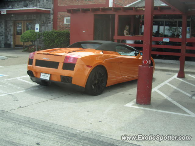 Lamborghini Gallardo spotted in Dallas, Texas