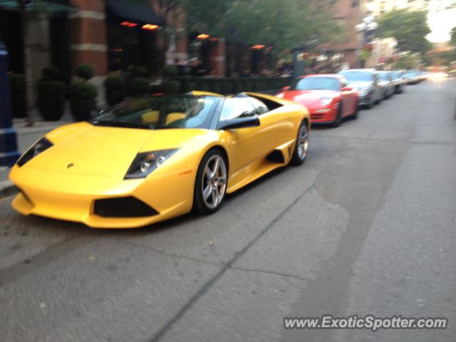 Lamborghini Murcielago spotted in Toronto, Canada