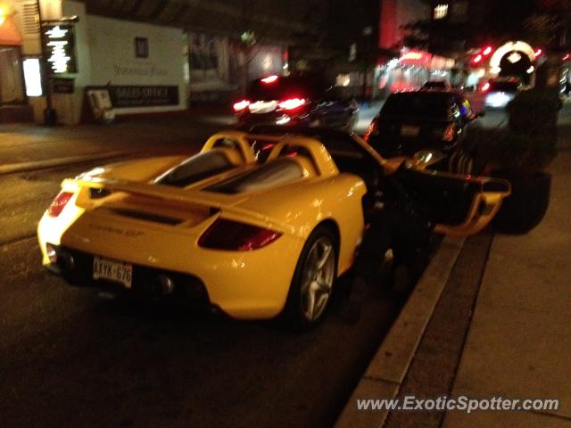 Porsche Carrera GT spotted in Toronto, Canada