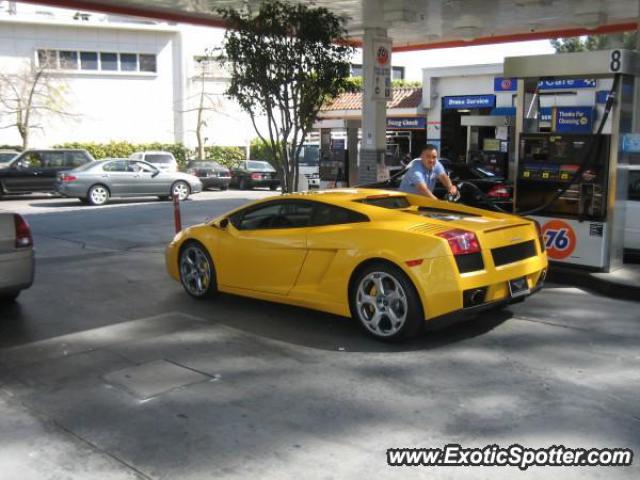 Lamborghini Gallardo spotted in Beverly Hills, California