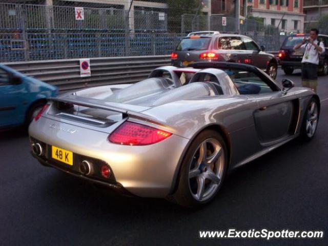 Porsche Carrera GT spotted in Monte-Carlo, Monaco