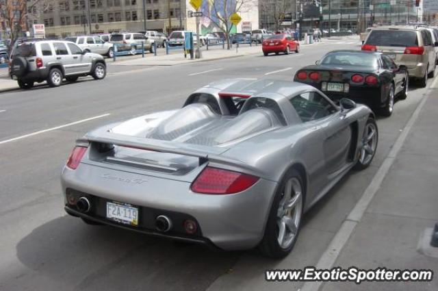 Porsche Carrera GT spotted in Denver, Colorado