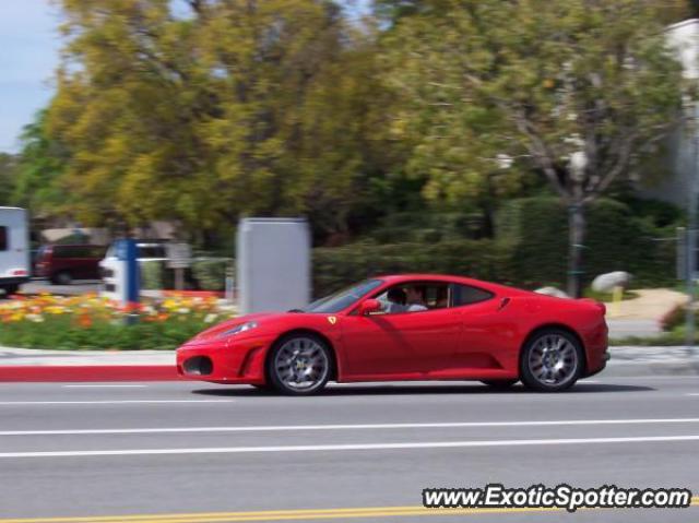 Ferrari F430 spotted in Calabasas, California