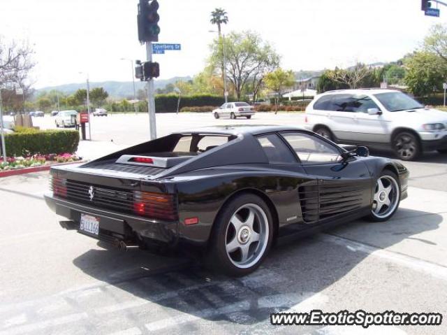 Ferrari Testarossa spotted in Calabasas, California