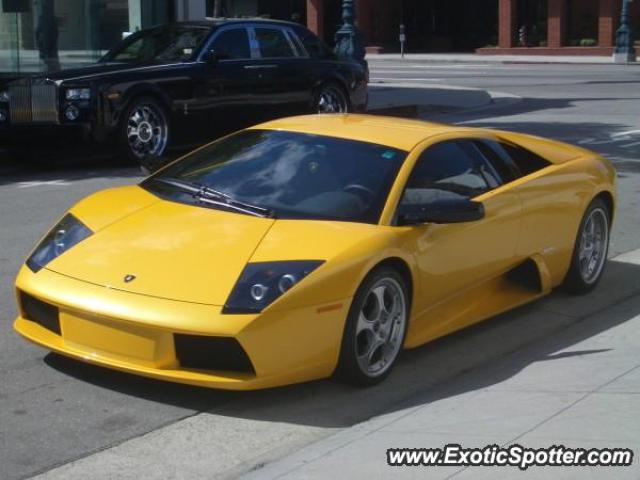 Lamborghini Murcielago spotted in Los Angeles, California