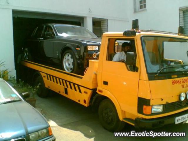 Rolls Royce Phantom spotted in Bombay, India